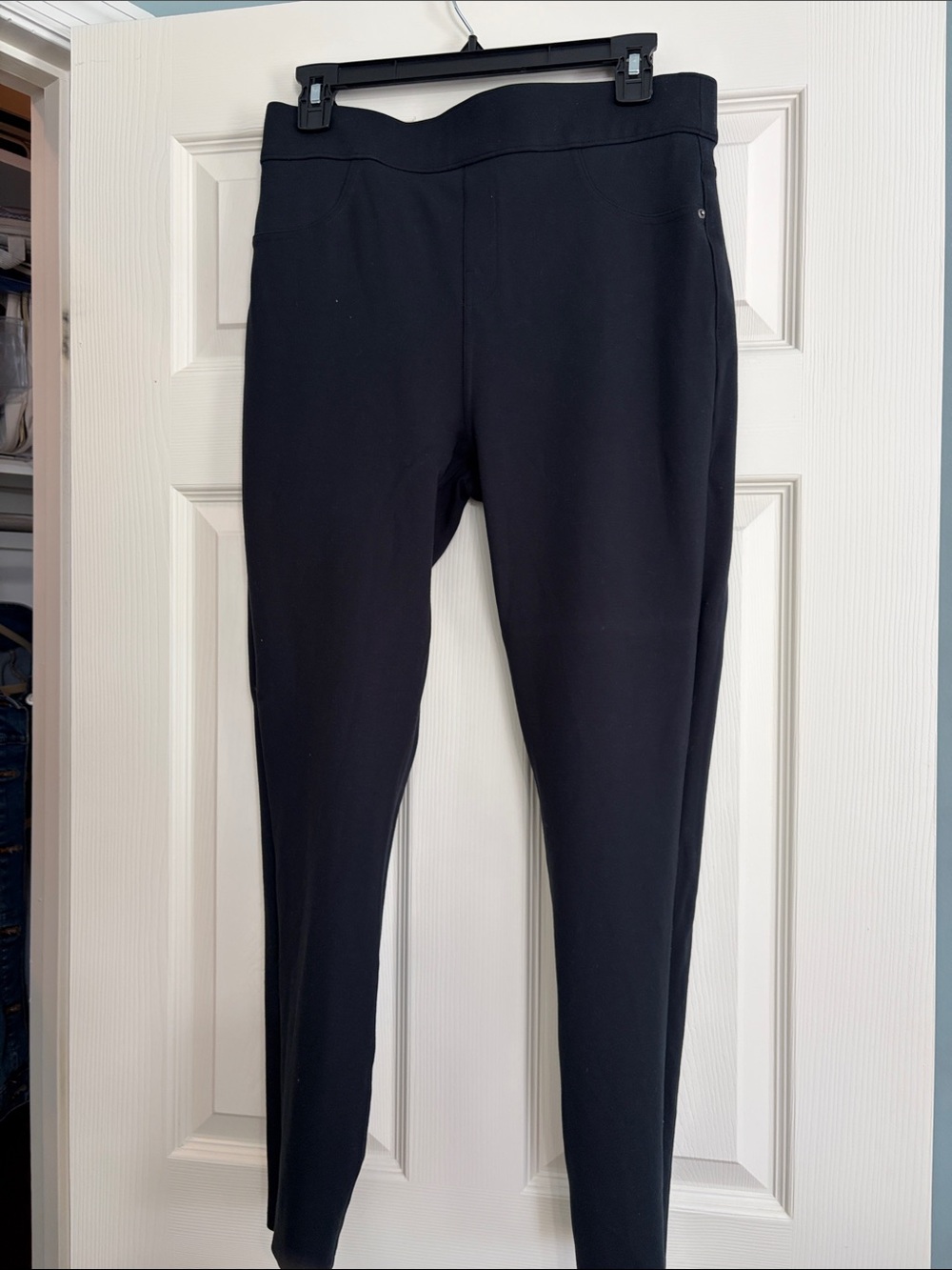SPANX Black Skinny Ponte Pants